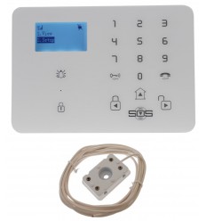KP9 3G GSM mit kabelgebunden Wassermelder KIT