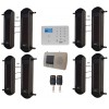Comprehensive 1B-100 Solar Wireless Perimeter Beams & KP9 GSM Auto-Dialler System