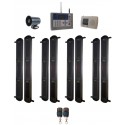 3B-100 Lichtschranken Kit mit KP-HD GSM Zentrale und kabelgebundene Sirene