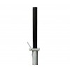 Black TP-800B Telescopic Security Post (001-2810 K/D, 001-2800 K/A).