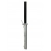 Black TP-800B Telescopic Security Post (001-2810 K/D, 001-2800 K/A).