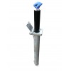 Black TP-800B Telescopic Security Post (001-2810 K/D, 001-2800 K/A).