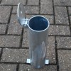 76mm herausnehmbarer Sicherheitspfosten in Schwarz (001-2960 K / D,001-2950 K/A)