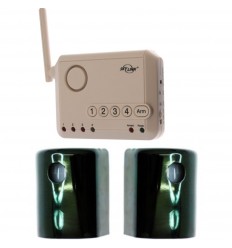 80 Meter DA-XL drahtloses Grundstücks-PIR-Zwillingsalarmsystem