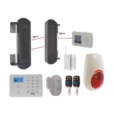 1B Lichtschranken mit KP9 (3G oder 2G) und Zubehör