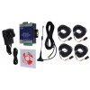 4 channel 3G KP GSM Temperature, Humidity & Power Status Monitor with 4 x 20 metre Probes.
