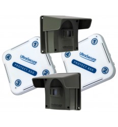 Protect 800 mit 2 x Empfänger und 2 x PIR's mit Kappe