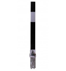 H/D schwarzer 100P herausnehmbarer Park- und Sicherheitspfosten 