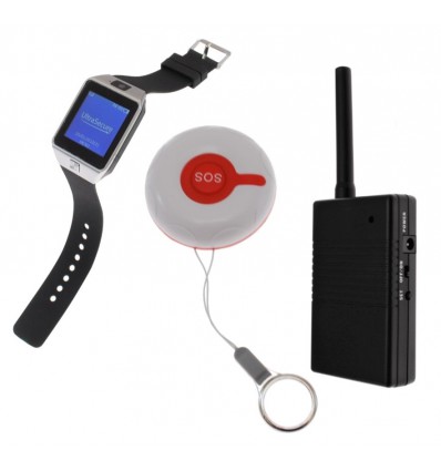 SOS Alert Watch & Repeater System 7