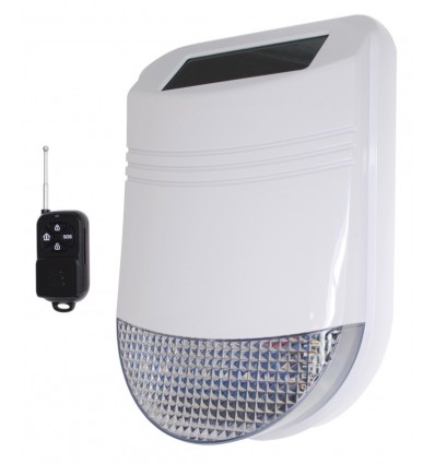 DRAHTLOSE HY-SOLAR-SIRENE-PANIKALARM