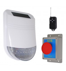 Drahtlose HY Sirene SOS & Panikalarm