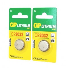 2 x 3V Lithium-Batterien Münze
