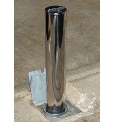 Rostfreier Stahl TP-200 versenkbarer Sicherheits- und Parkpfosten