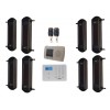 Comprehensive 1B-100 Solar Wireless Perimeter Beams & KP9 GSM Auto-Dialler System