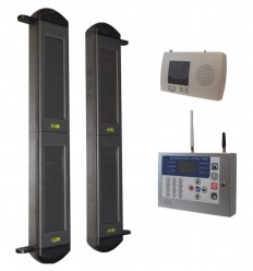 2B Lichtschranken mit KP-HD GSM Wahlgerät