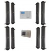 Comprehensive 2B-100 Solar Wireless Perimeter Beams & KP 3G GSM Auto-Dialler System