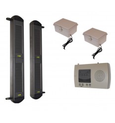 2S drahtloses solarbetriebenes Lichtschrankensystem