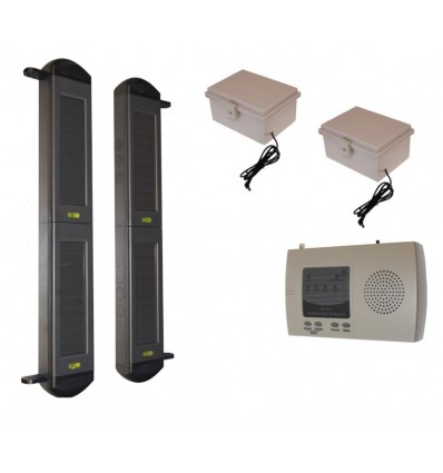 2S drahtloses solarbetriebenes Lichtschrankensystem