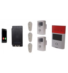 UltraDIAL 3G GSM Alarm mit 2 X BT PIR'S & Solar Sirene