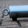 900W-(76) weißer umklappbarer Parkpfosten