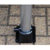 900W-(76) weißer umklappbarer Parkpfosten
