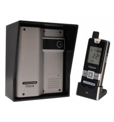 ULTRACOM 2 - 600 m Funk-Gegensprechanlage mit schwarzem Außengehäuse (ohne Tastatur)