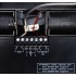 ULTRACOM 2 - 600 m Funk-Gegensprechanlage mit schwarzem Außengehäuse (ohne Tastatur) & 2 X Handgerät