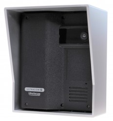 ULTRACOM 2 - 600 m Funk-Gegensprechanlage mit schwarzem Außengehäuse (ohne Tastatur)