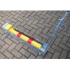 620 gelber wegklappbarer Parkpfosten