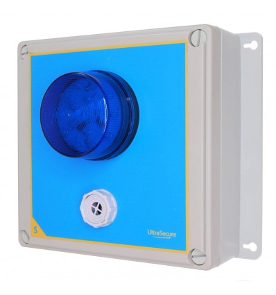Wireless Lockdown Alarm Siren Control Panel with Adjustable Siren & Blue Flashing LED