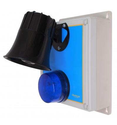 Wireless Lockdown Alarm Siren Control Panel with Adjustable Siren & Blue Flashing LED