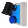 Wireless Lockdown Alarm Siren Control Panel with Adjustable Siren & Blue Flashing LED