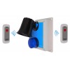 Wireless Lockdown Alarm Siren Control Panel with Adjustable Siren & Blue Flashing LED