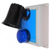 Wireless Lockdown Alarm Siren Control Panel with Adjustable Siren & Blue Flashing LED