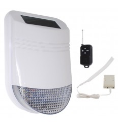 HY zusätzliche solarbetriebene drahtlose Sirene