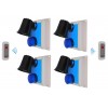 Wireless Lockdown Alarm Siren Control Panel with Adjustable Siren & Blue Flashing LED