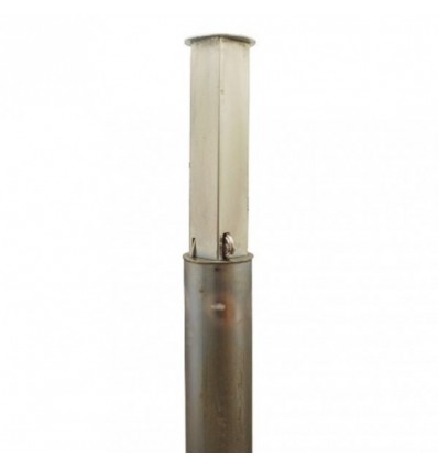 TP-100 Fully Telescopic Plain Galvanised Security Post (001-0610 K/D, 001-0600 K/A)
