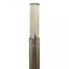 TP-100 Fully Telescopic Plain Galvanised Security Post (001-0610 K/D, 001-0600 K/A)