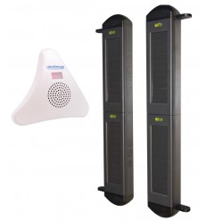 2S drahtloses solarbetriebenes Lichtschrankensystem