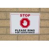 External A4 'Guard Dog on Premises' Warning Sign