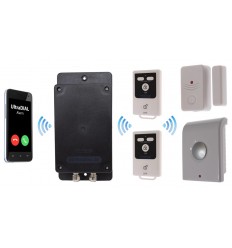 ULTRADIAL 3G GSM MIT TÜR/FENSTER ALARM UND INNEN SIRENEN
