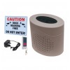 Dog Barking Alarm with External Warning Sign.