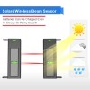 1S solarbetriebene Lichtschranke