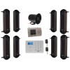 Comprehensive 1B-100 Solar Wireless Perimeter Beams & KP9 GSM Auto-Dialler System