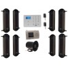 Comprehensive 1B-100 Solar Wireless Perimeter Beams & KP9 GSM Auto-Dialler System