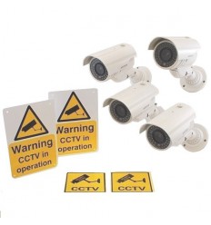 CCTV Außenkamera-Attrappe (DC21)