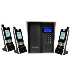 ULTRACOM 2 - 600 m Funk-Gegensprechanlage mit schwarzem Außengehäuse (ohne Tastatur)