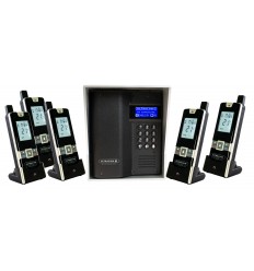 ULTRACOM 2 - 600 m Funk-Gegensprechanlage mit schwarzem Außengehäuse (ohne Tastatur)
