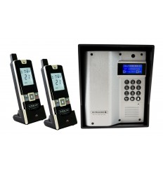 ULTRACOM 2 - 600 m Funk-Gegensprechanlage mit schwarzem Außengehäuse (ohne Tastatur)