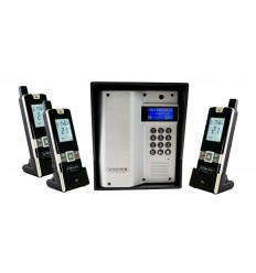 ULTRACOM 2 - 600 m Funk-Gegensprechanlage mit schwarzem Außengehäuse (ohne Tastatur)